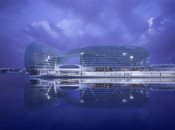 Photograph Victor Romero The Yas Hotel on One Eyeland